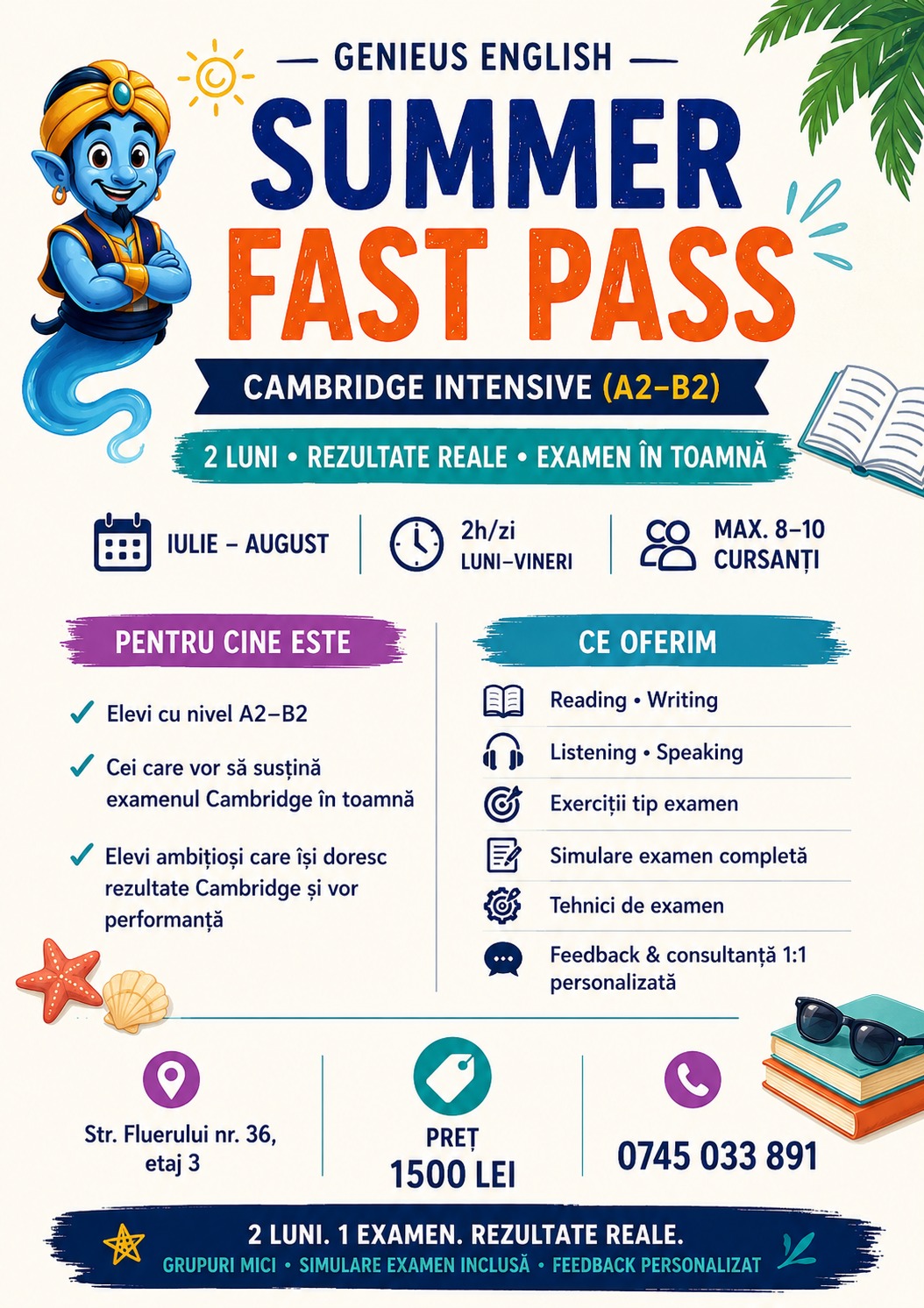 Summer Fast Pass Cambridge Intensive